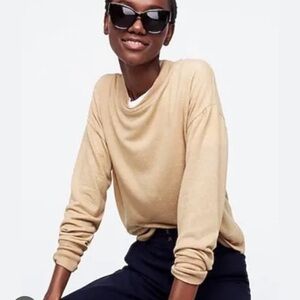 NWT J. CREW COZY MOCK NECK SWEATER, M